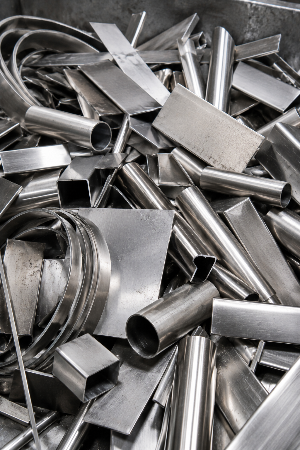 Stainless steel scrap grades